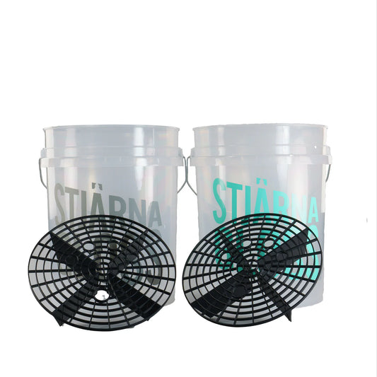 Car Wash Bucket Kit With Dirt Catchers